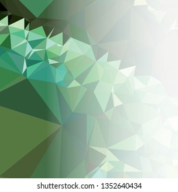 Abstract triangular background with white faded side