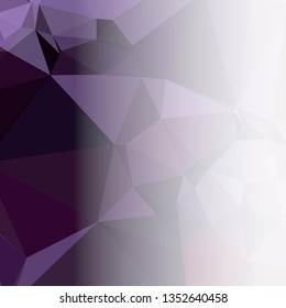 Abstract triangular background with white faded side