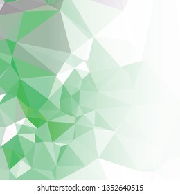 Abstract triangular background with white faded side