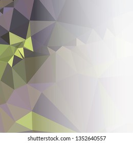 Abstract triangular background with white faded side