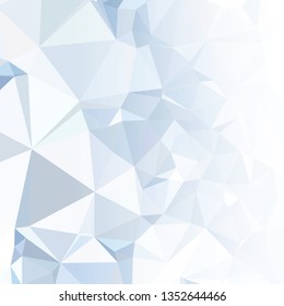 Abstract triangular background with white faded side