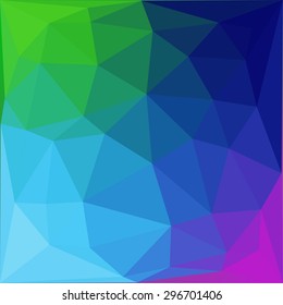Abstract Triangular colorful background. Vector Eps.10