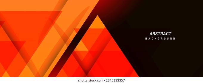 Abstract triangular elegant colorful dynamic design background vector