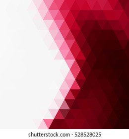 Abstract triangular geometric background for your design. Mesh of  rhombus. Colorful vector graphics polygonal backdrop.
