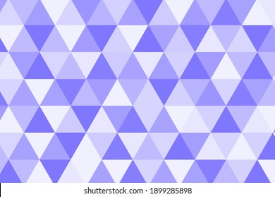 Abstract triangular pattern background.  Modern polygon geometric vector design. Blue triangles pattern, minimalist vector background
