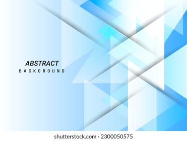 Abstract triangular pattern colorful dynamic design background vector