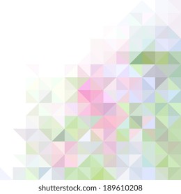  Abstract triangular summer background