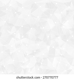 Abstract triangular white background. Vector design EPS10