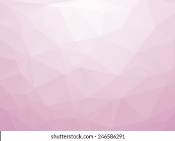 abstract triangular white pink love background
