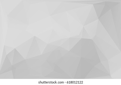 Abstract Triangulated, Creative, Dynamic Polygonal (low poly) Geometric, Mosaic Background Pattern. Design Template EPS 10.