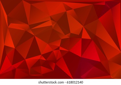 Abstract Triangulated, Creative, Dynamic Polygonal (low poly) Geometric, Mosaic Background Pattern. Design Template EPS 10.