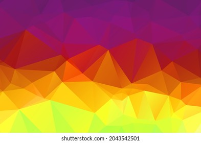 Resumen triangulación geométrica púrpura y fondo rojo 
,aplicación y estilo de origami web   