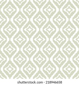 Abstract tribal art ethnic seamless pattern. Ikat. Folk repeating background texture. Geometric print. Fabric design. Wallpaper 