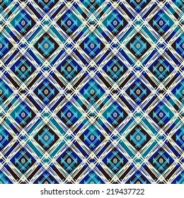 Abstract tribal art ethnic seamless pattern. Folk repeating background texture. Geometric print. Fabric design. Wallpaper 