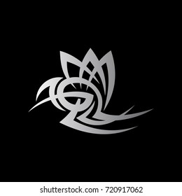 abstract tribal art vector