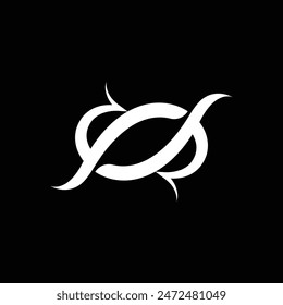 Abstract tribal barbwire icon great for tattoo design