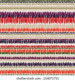 Abstract Tribal Dash Seamless Repeating Wallpaper
