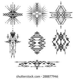 Abstract Tribal Elements