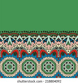Abstract tribal ethnic background pattern for wallpaper,pattern fills,web page background,surface texture,yoga studio,meditation,spirituality, Indian,Arabic or Thai cuisine restaurants,stock vector  