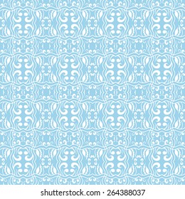 Abstract tribal ethnic background seamless pattern. Hand drawn geometric ornament. Can be used for card design, wallpaper, pattern fills, web page background, surface textures.