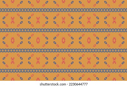 Abstract tribal ethnic pattern geometric elements design. vector seamless fabric for home or wallpaper design. Design perfect for textile, wrapping paper, wallpaper, background, batik, illustration.