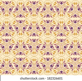 Abstract tribal ethnic seamless pattern