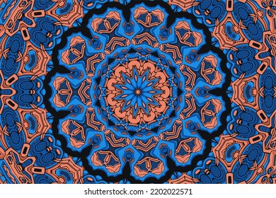 Abstract Tribal indian mosaic pattern seamless pattern. Bohemian Geometric Prints