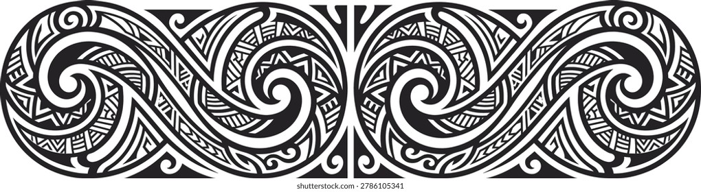 Abstractas  maorí tribal