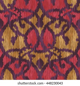 Abstract tribal pattern seamless background tile