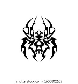 Abstract Tribal Spiders Vector Image Tattoo Stock Vector (Royalty Free ...