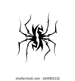 Abstract Tribal Spiders vector image. Tattoo tribal vector design