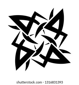abstract tribal tattoo