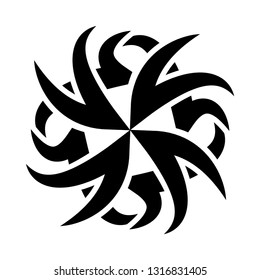 abstract tribal tattoo