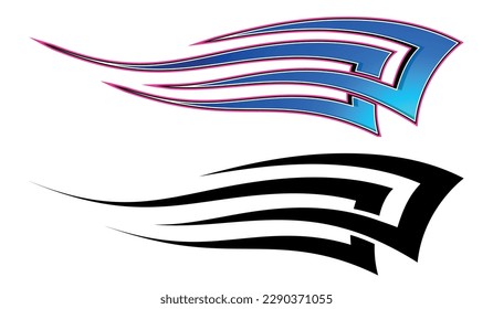 Resumen de tatuajes tribales en forma de arte vectorial