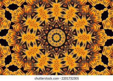 Abstract Tribal vintage ethnic seamless ornamental pattern. Festive colorful background design