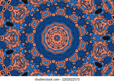 Abstract Tribal vintage ethnic seamless decorative pattern