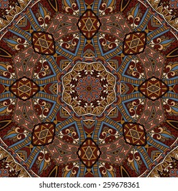 Abstract Tribal vintage ethnic seamless pattern ornamental