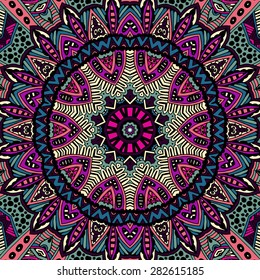 Abstract Tribal vintage ethnic seamless pattern ornamental 