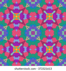 Abstract Tribal vintage ethnic seamless pattern ornamental