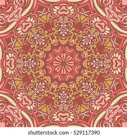 Abstract Tribal vintage ethnic seamless pattern ornamental