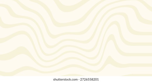 Abstract Trippy Hand Drawn Groovy Pattern Vector Design. Fun Vintage Y2k Wavy Texure.