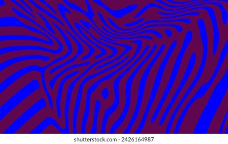 Fondo psicodélico trippy abstracto con líneas coloridas que se derriten y que distorsionan.