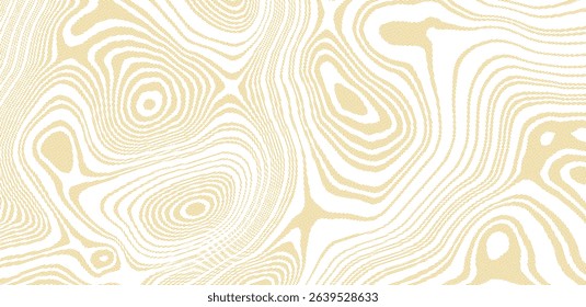 Abstract Trippy Psychedelic Texture. Y2k Geometric Orange Pattern. Vector Illustration