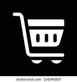 Abstract trolley icon and symbol art