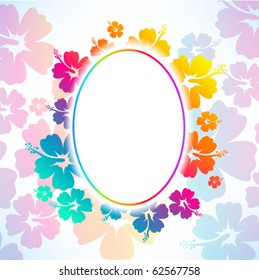 Abstract tropical background