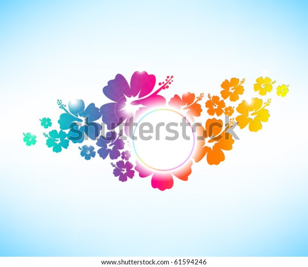 Abstract Tropical Background Stock Vector (Royalty Free) 61594246