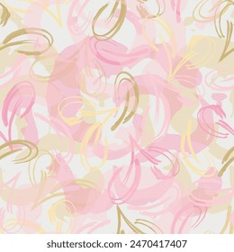 Abstract tropical foliage background in pastel olive green colors.  Abstract design of leaves and flowers. 