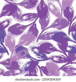 Abstract tropical foliage background in pastel olive green colors.  Artistic seamless pattern with abstract leaves.