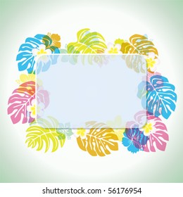 Abstract tropical frame