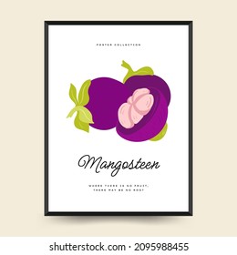 Abstract tropical fruits posters template. Modern trendy minimal style. Hand drawn design for wallpaper, wall decor, print, postcard, cover, template, banner. 